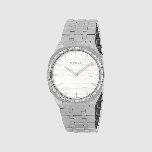 GUCCI 25H watch, 34mm