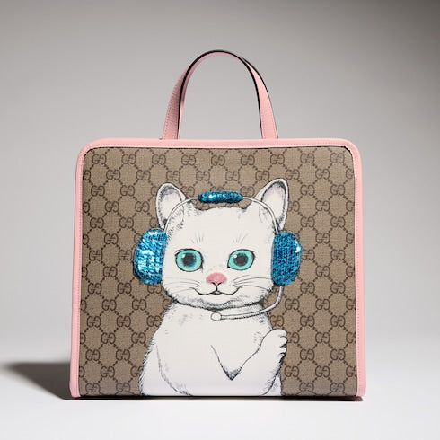 Children's GG tote bag