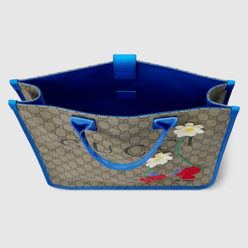 Children's GG tote bag with print