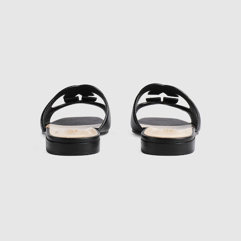 Women's slide sandal with Interlocking G