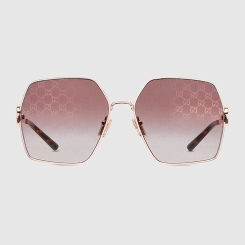 Oval frame sunglasses