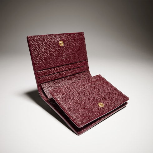 Bi-color GG Marmont small wallet
