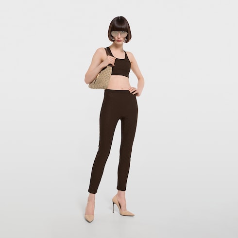 GG jersey jacquard leggings
