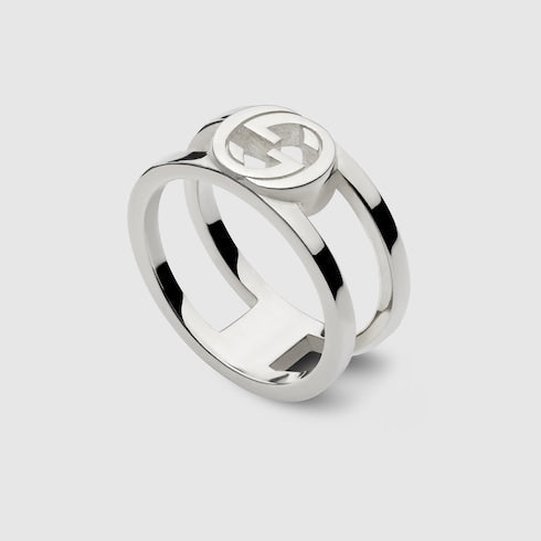 Gucci Interlocking wide ring