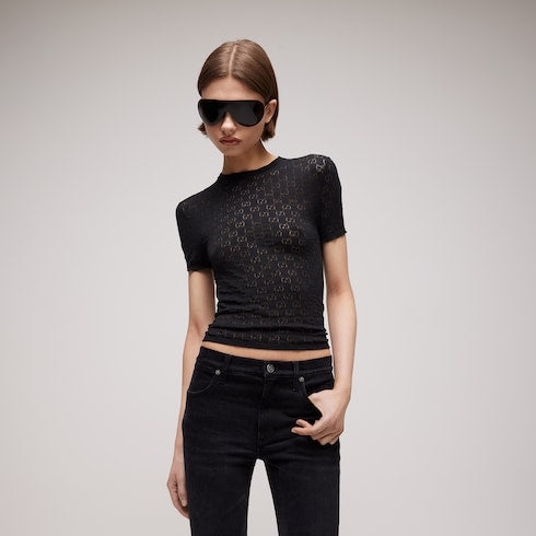 GG cotton devoré T-shirt