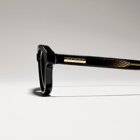 Rectangular-frame sunglasses