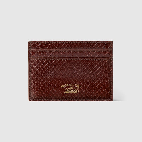 Lira python card case