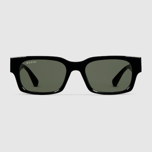 Rectangular frame sunglasses