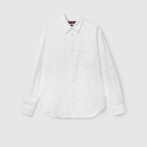 GG Oxford cotton shirt