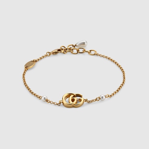 GG Marmont chain bracelet with charm