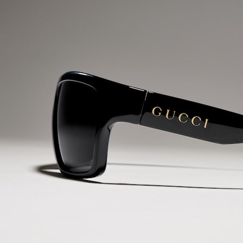 Geometric-frame sunglasses