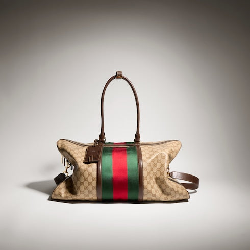 Medium GG duffle bag with Web