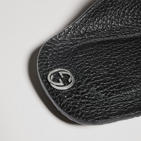 Men's thong sandal with Interlocking G