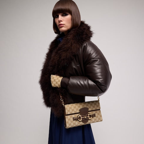 Horsebit Ristretto medium shoulder bag