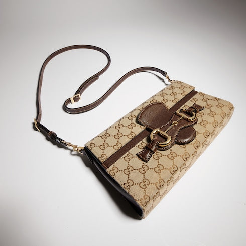 Horsebit Ristretto medium shoulder bag
