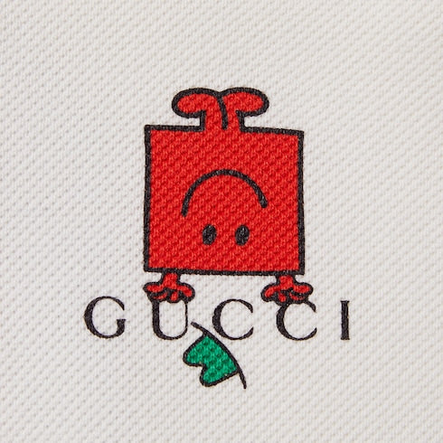 Baby cotton polo sweatshirt