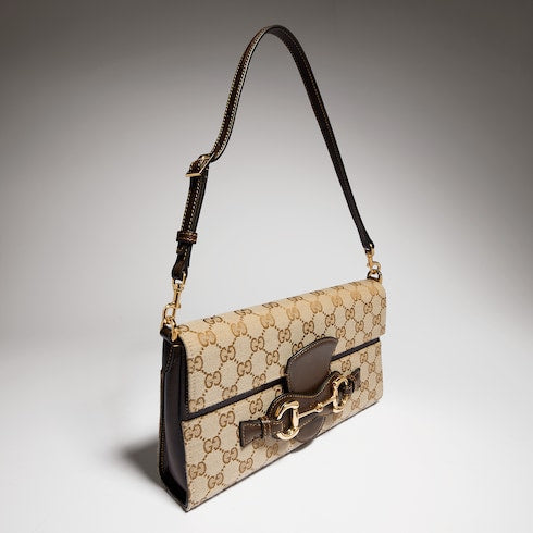 Horsebit Ristretto medium shoulder bag