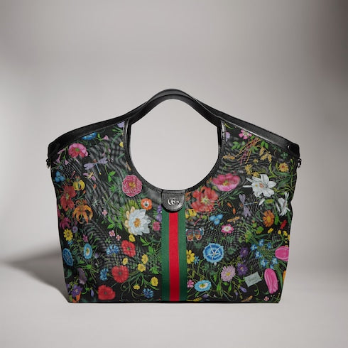 Gucci Giglio Flora large tote bag