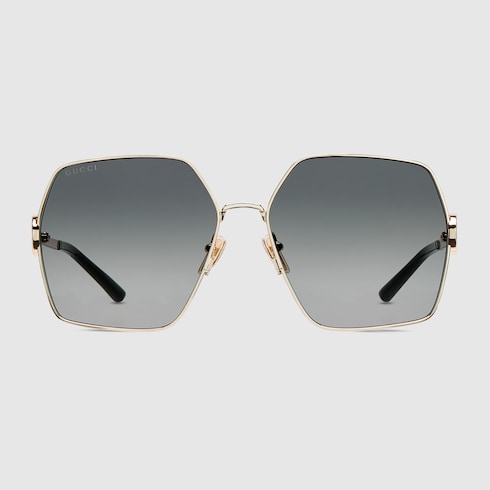Oval frame sunglasses