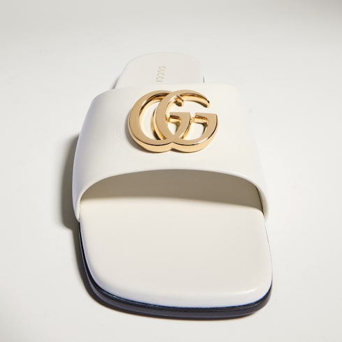 Women's slide sandal with Double G