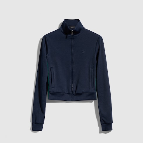 zip sweatshirt with Web