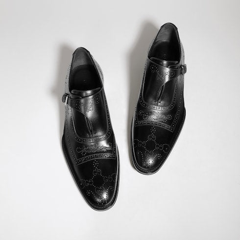 Men's monk strap shoe