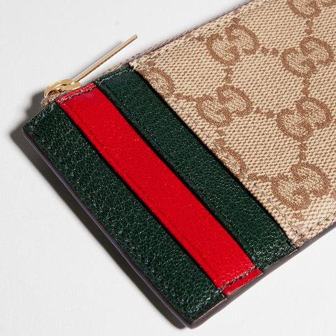 Card case with multicolor slots