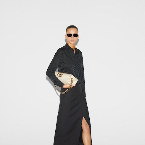 GG crêpe silk shirt