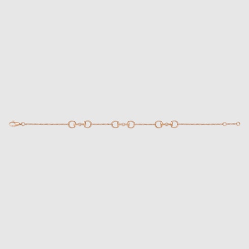 Gucci Horsebit diamond 18k bracelet