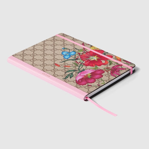 Large GG notebook with print