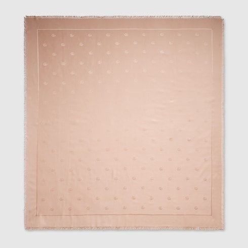 Double G silk wool shawl